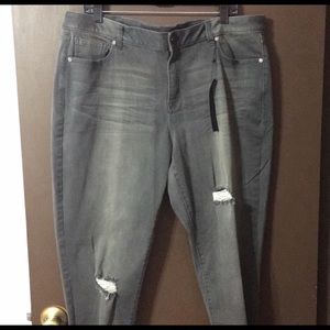 Lane Bryant Super Skinny Ankle Jeans